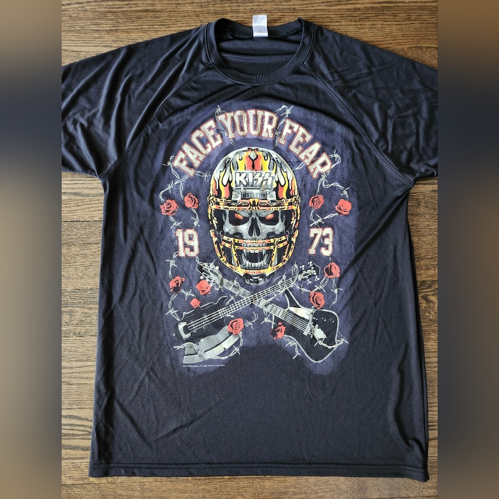 KISS - Face Your Fear 1973 - Dri Fit Size XL